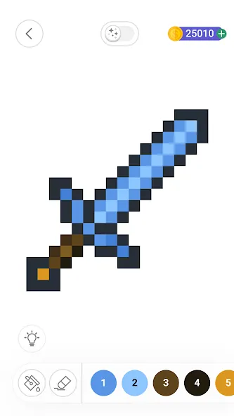 Color by Number：Coloring Games (Цвет по номерам)  [МОД Бесконечные монеты] Screenshot 3