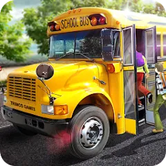 Скачать взлом School Bus 16  [МОД Menu] - полная версия apk на Андроид