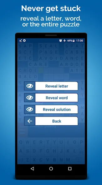 Crossword Puzzle (Кроссворд Пазл)  [МОД Бесконечные монеты] Screenshot 3