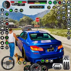 Скачать взлом US Car Parking Game 2024  [МОД Меню] - полная версия apk на Андроид