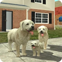 Взлом Dog Sim Online: Raise a Family  [МОД Menu] - последняя версия apk на Андроид