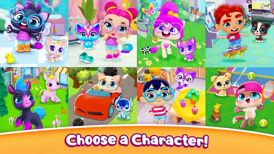 Pocket Town - Animal World  [МОД Unlimited Money] Screenshot 2