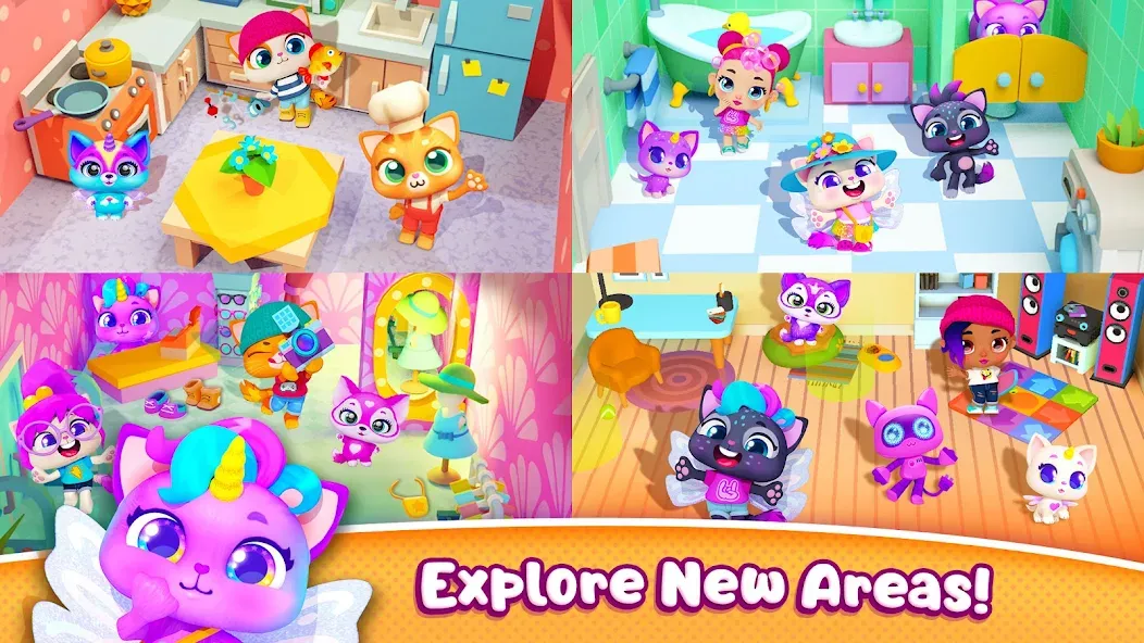 Pocket Town - Animal World  [МОД Unlimited Money] Screenshot 5