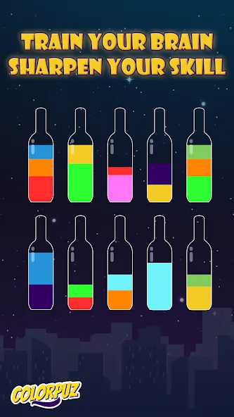 Colorpuz - Water Sort Puzzle (Колорпаз)  [МОД Unlocked] Screenshot 2