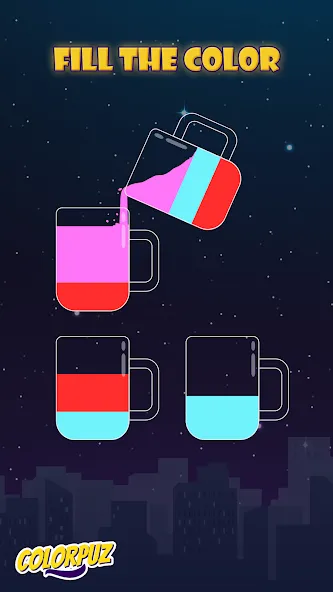 Colorpuz - Water Sort Puzzle (Колорпаз)  [МОД Unlocked] Screenshot 5