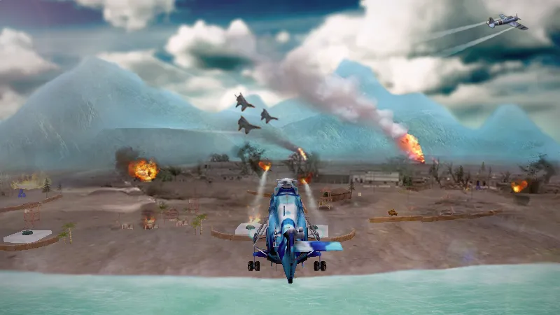 Gunship Strike 3D  [МОД Menu] Screenshot 5