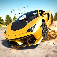 Скачать взлом Car Crash: 3D Mega Demolition (Кар краш)  [МОД Unlimited Money] - стабильная версия apk на Андроид