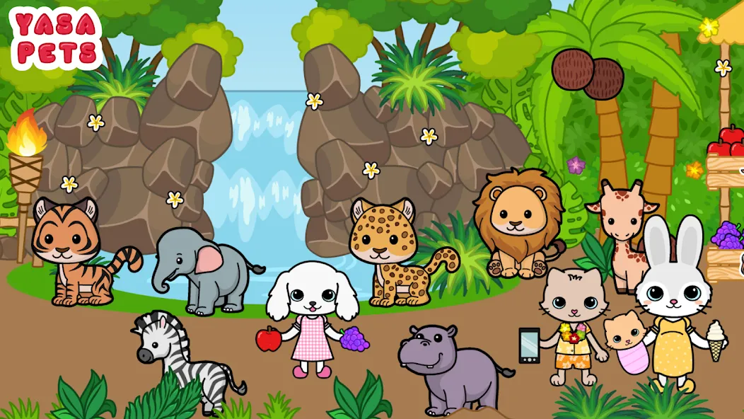 Yasa Pets Island (Яса Петс Айленд)  [МОД Бесконечные деньги] Screenshot 4