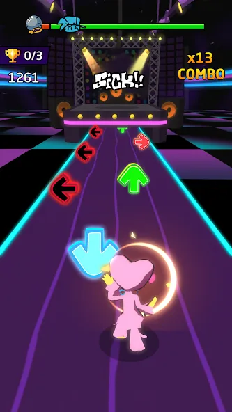 Blade Night : Rhythm Saber (Блейд Найт)  [МОД Бесконечные монеты] Screenshot 4