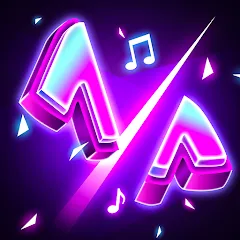 Взломанная Blade Night : Rhythm Saber (Блейд Найт)  [МОД Бесконечные монеты] - полная версия apk на Андроид