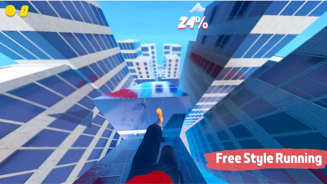 Rooftop Run (Руфтоп Ран)  [МОД Бесконечные монеты] Screenshot 3