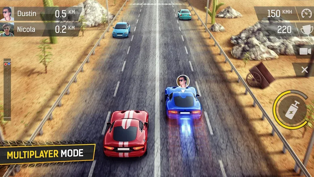 Racing Fever (Рейсинг Фивер)  [МОД Много монет] Screenshot 2