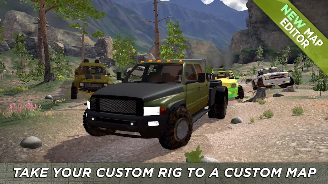4x4 Mania: SUV Racing (х4 Мания)  [МОД Много монет] Screenshot 1
