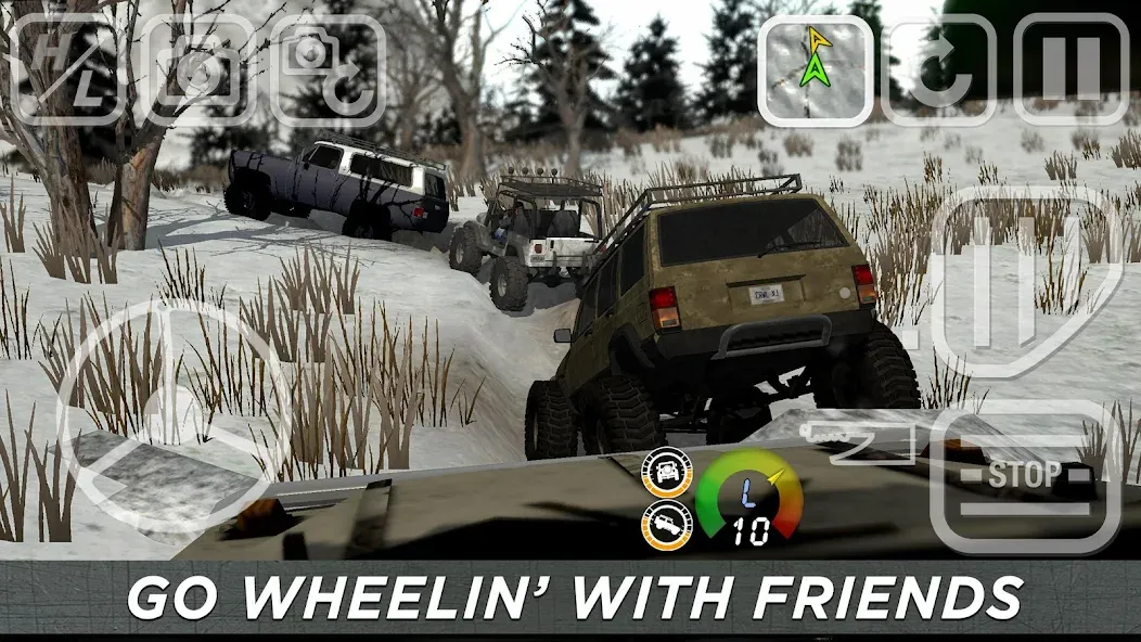 4x4 Mania: SUV Racing (х4 Мания)  [МОД Много монет] Screenshot 3