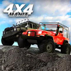 Взлом 4x4 Mania: SUV Racing (х4 Мания)  [МОД Много монет] - полная версия apk на Андроид