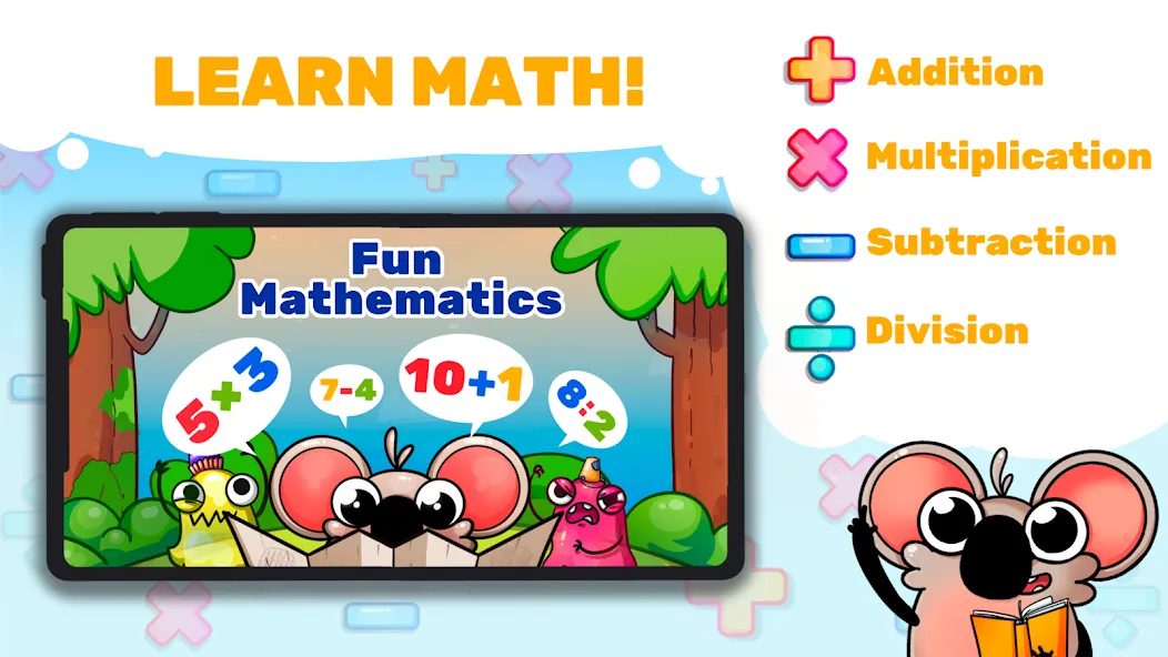 Fun Math Facts: Games for Kids  [МОД Unlimited Money] Screenshot 1