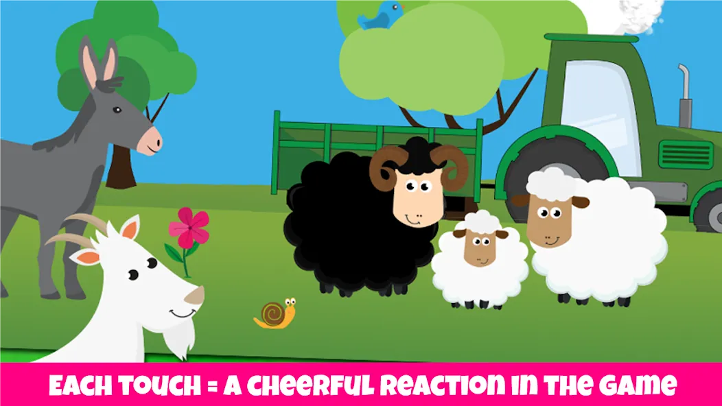 Farm animals game for babies  [МОД Menu] Screenshot 1