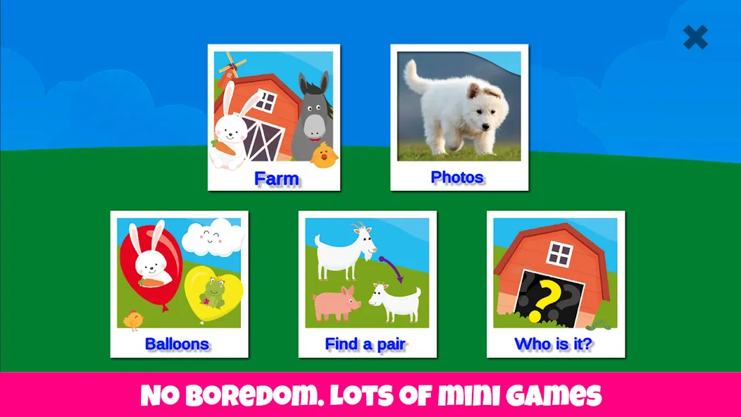 Farm animals game for babies  [МОД Menu] Screenshot 3
