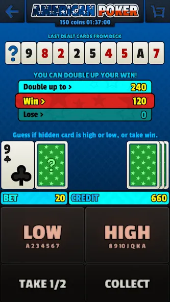 American Poker 90's Casino  [МОД Много денег] Screenshot 4