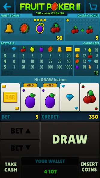 American Poker 90's Casino  [МОД Много денег] Screenshot 5