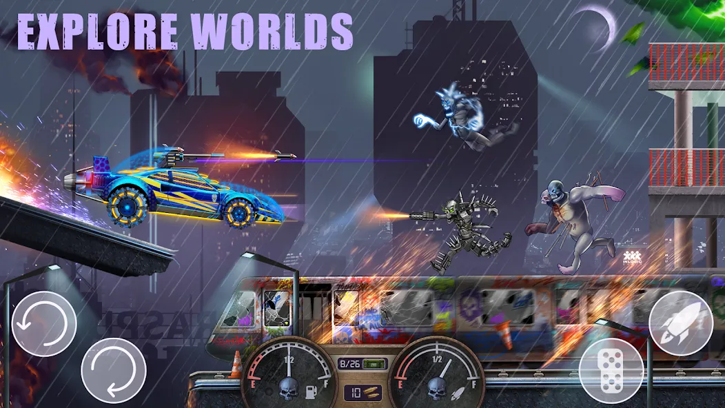 Zombie Hill Racing: Earn Climb (Зомби Хилл Рейсинг)  [МОД Unlimited Money] Screenshot 4