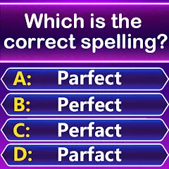 Взлом Spelling Quiz - Word Trivia (Спеллинг Квиз)  [МОД Много денег] - стабильная версия apk на Андроид