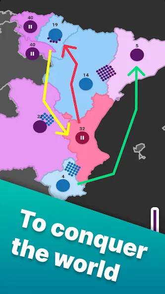 Territory games: tactics war (Тактикс ио)  [МОД Меню] Screenshot 2