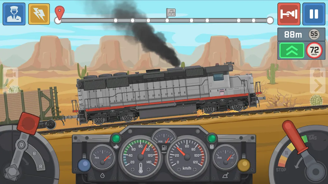 Train Simulator: Railroad Game (Трейн Симулятор)  [МОД Unlocked] Screenshot 1