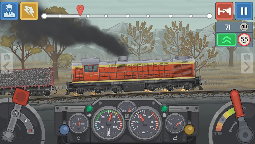 Train Simulator: Railroad Game (Трейн Симулятор)  [МОД Unlocked] Screenshot 3