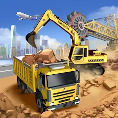 Скачать взломанную Transport Tycoon Empire: City (Транспорт Тайкун Империя)  [МОД Бесконечные монеты] - стабильная версия apk на Андроид