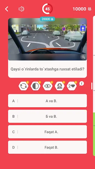 Millioner Avto Imtihon 2024 (Миллионер Авто Имтихон 2023)  [МОД Много монет] Screenshot 2