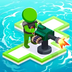 Скачать взлом War of Rafts: Crazy Sea Battle (Война плотов)  [МОД Menu] - стабильная версия apk на Андроид